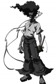 Hlavní postava Afro Samurai