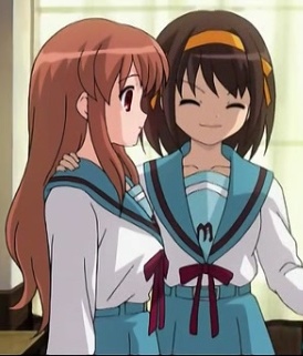 Haruhi a Asahina