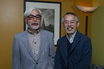 Hayao Miyazaki a Toshio Suzuki